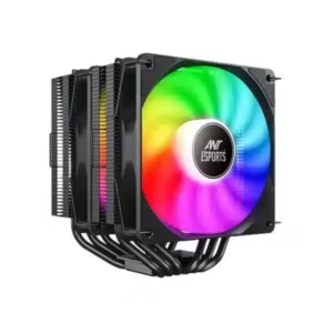 Ant Esports ICE-C621 ARGB Dual Tower Air Cooler (Black)