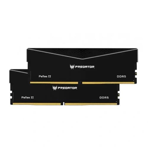 Acer Predator Pallas II 32GB (16GBx2) DDR5 CL32 6000MHz RAM (Black)