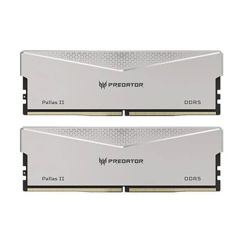 Acer Predator Pallas II 32GB (16GBx2) DDR5 CL32 6000MHz RAM (Silver)
