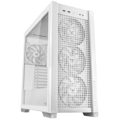 Asus TUF Gaming GT302 ARGB White E-ATX Mid Tower Case - Image 2