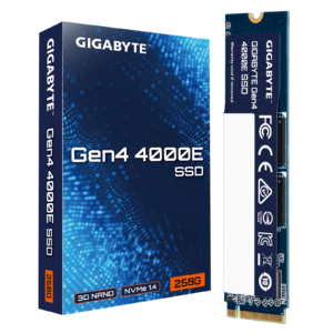 Gigabyte 4000E 250GB M.2 NVMe Gen4 3500MB/s Internal SSD