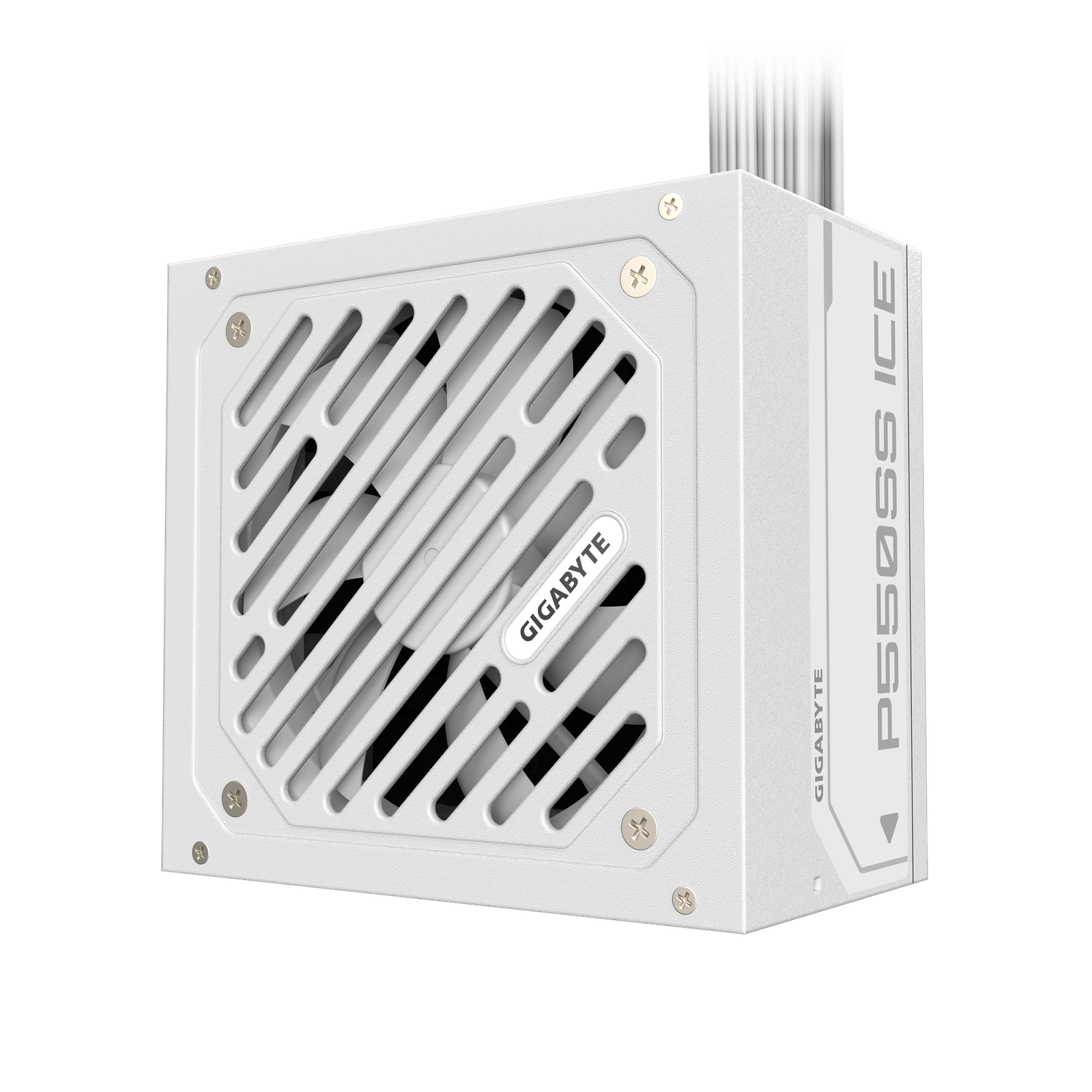Gigabyte P550SS ICE ATX 3.0 550 Watt 80 Plus Silver (White)