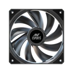 Ant Esports Darkflow 120mm Non RGB Cabinet Fan (Triple Pack) (Black) Case Fan