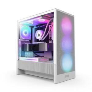 NZXT H5 Flow RGB 2024 Edition (White) Cabinet