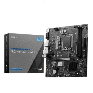 MSI PRO H610M-G WIFI (DDR5) Motherboard