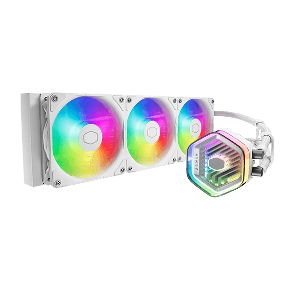 Cooler Master MasterLiquid 360 Atmos (White) AIO Liquid Cooler