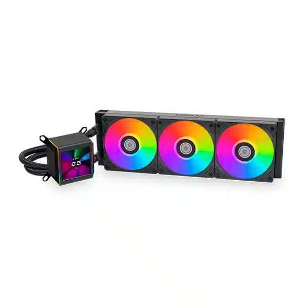 Lian Li Galahad II LCD ARGB 360mm Liquid Cooler with IPS LCD Display (Black)