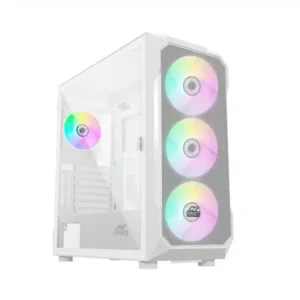 Ant Esports ICE-410TG ARGB (White)