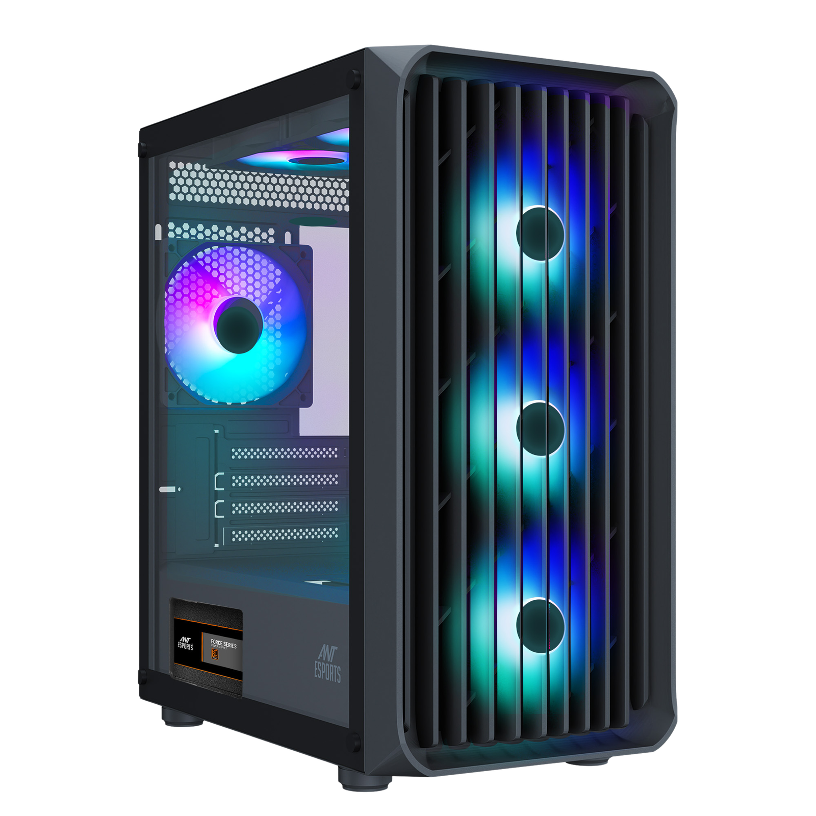 Ant Esports 205 Mini 6F ARGB (Black)