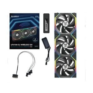 Lian Li UNI Fan SL Wireless 120 ARGB (Triple Pack) (Black)