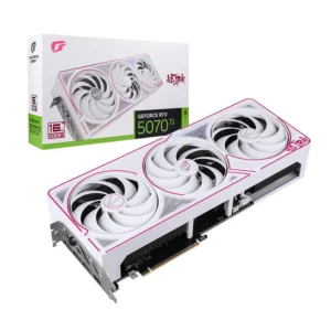 Colorful iGame RTX 5070 Ti Ultra W OC 16GB GDDR7 Graphics Card (White)