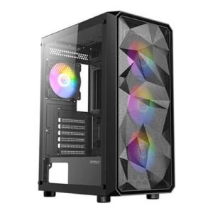 Antec AX83 RGB Elite with 4 Fans ATX Cabinet (Black)