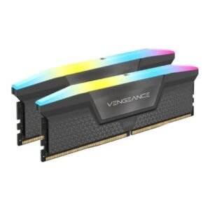 Corsair Vengeance RGB 32GB (16GBx2) DDR5 CL36 6000MHz RAM (Grey)