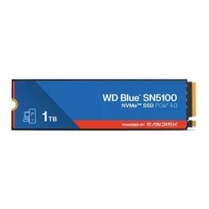 Western Digital Blue SN5100 1TB M.2 NVMe Gen4 7100MB/s Internal SSD