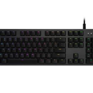 Logitech G512 Wired Mechanical Gaming Keyboard (GX Brown Tactile Switches) (Black)
