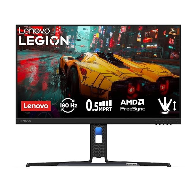 Lenovo Legion R24e | 24 Inch 1080p FHD 180Hz IPS 0.5ms HDR10 with Height Adjustable