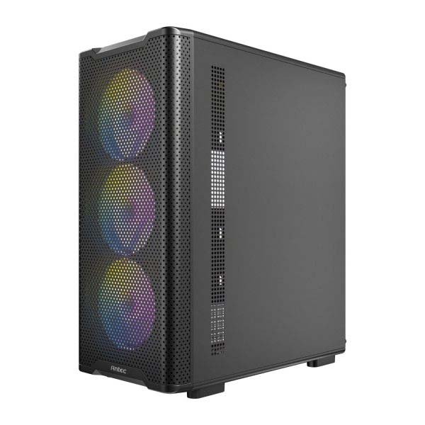 Antec VX310 ARGB with 4 Fans ATX Cabinet (Black)