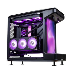 Cooler Master MasterFrame 360 Stage LCD Cabinet with Display (Black)