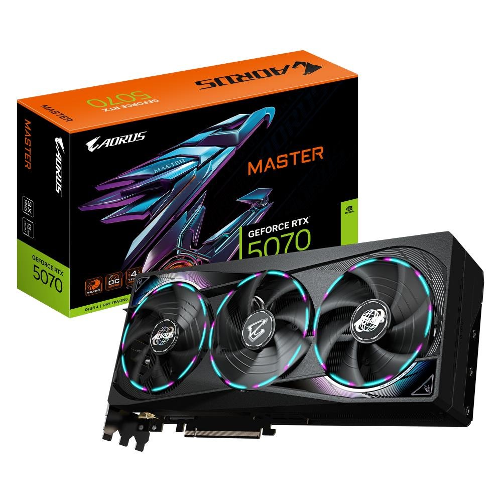 Gigabyte RTX 5070 Aorus Master 12GB GDDR7