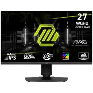 MSI MAG 275QPF X30 | 27 Inch 1440p QHD (2K) 300Hz Rapid IPS 0.5ms Adjustable Stand Monitor