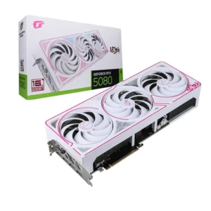 Colorful iGame RTX 5080 Ultra W OC 16GB GDDR7 Graphics Card (White)