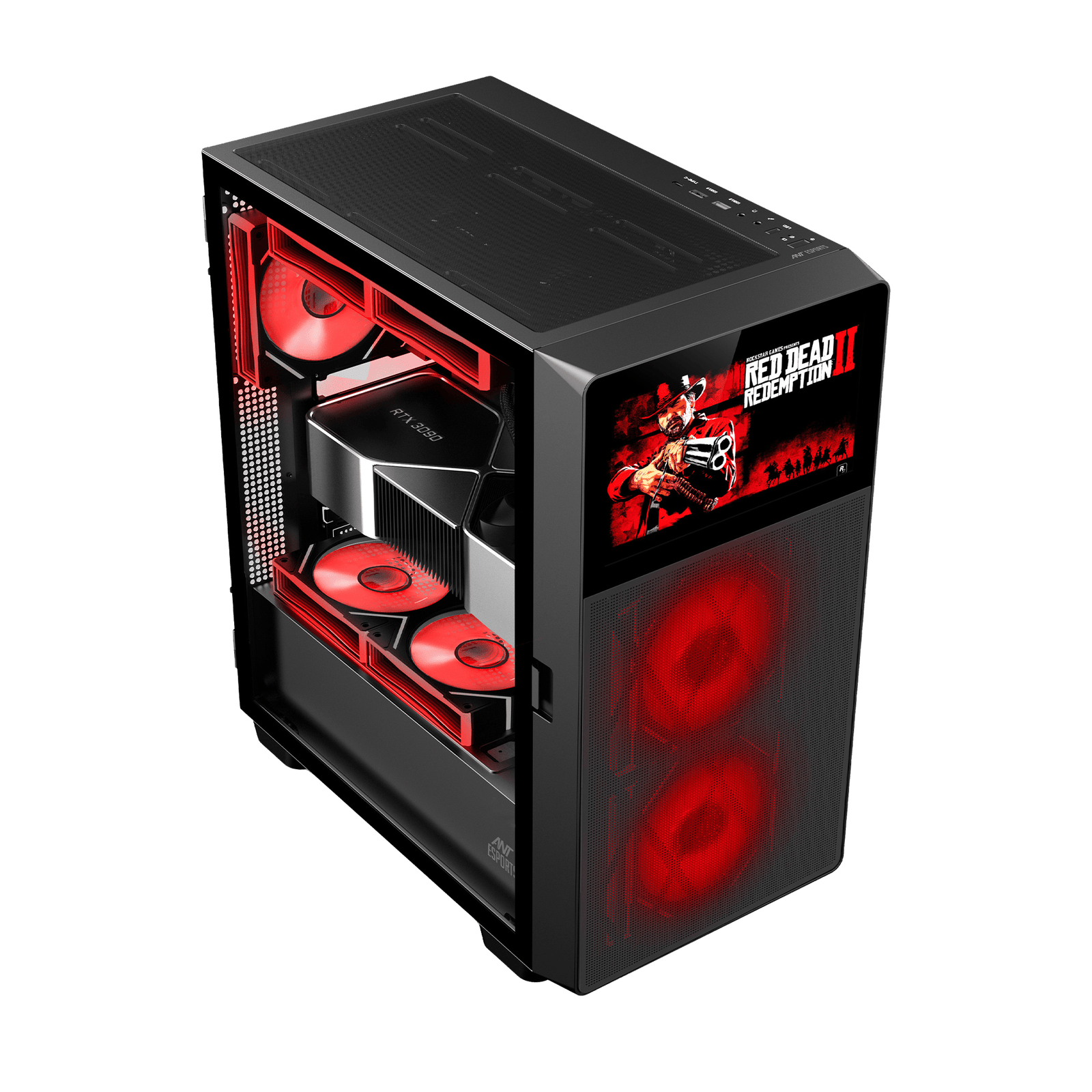 Ant Esports ICE Digital C3 ARGB (Black) Cabinet
