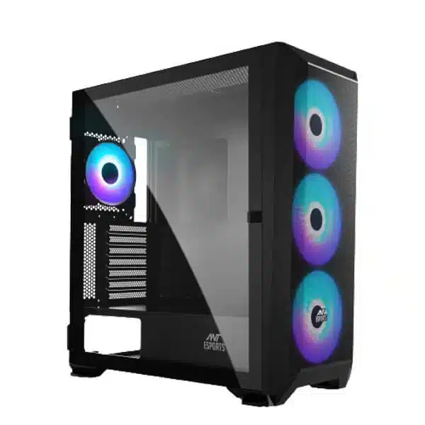 Ant Esports 711 Air Mesh ARGB (Black) Cabinet