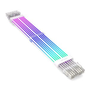 Ant Esports Neon Glow 8PIN x 2 ARGB PSU 18AWG Extensions Cable