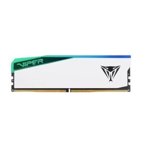 Patriot Viper Elite 5 RGB 32GB (32GBx1) DDR5 CL30 6000MHz RAM (White)