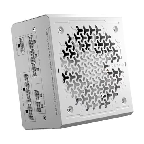 Corsair RM850e ATX 3.1 850 Watt 80 Plus Gold Fully Modular Power Supply (White)
