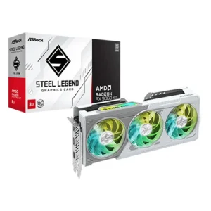 ASRock RX 9060 XT Steel Legend 8GB OC GDDR6 Graphics Card