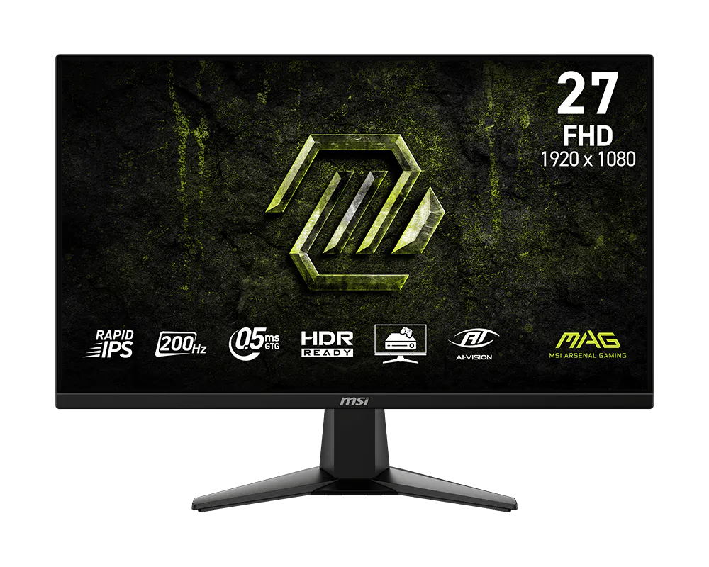 MSI MAG 275F E20 27 Inch 1080p FHD 200Hz Rapid IPS Monitor