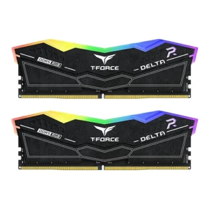 TeamGroup T-Force Delta RGB 64GB (32GBx2) DDR5 CL30 6000MHz RAM (Black)